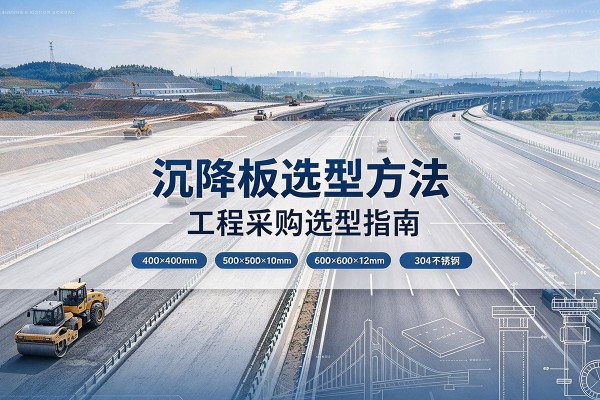 扶风沉降板选择方法