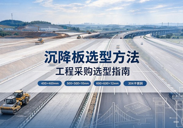 扶风沉降板选择方法