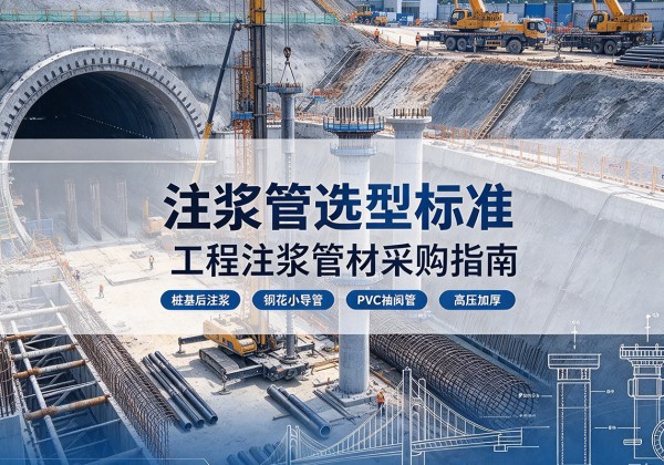 扶风注浆管选型标准